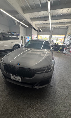 Premium vinyl wrap detail